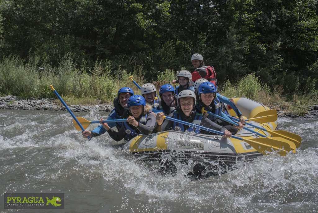 Combos canyoning rafting via ferrata